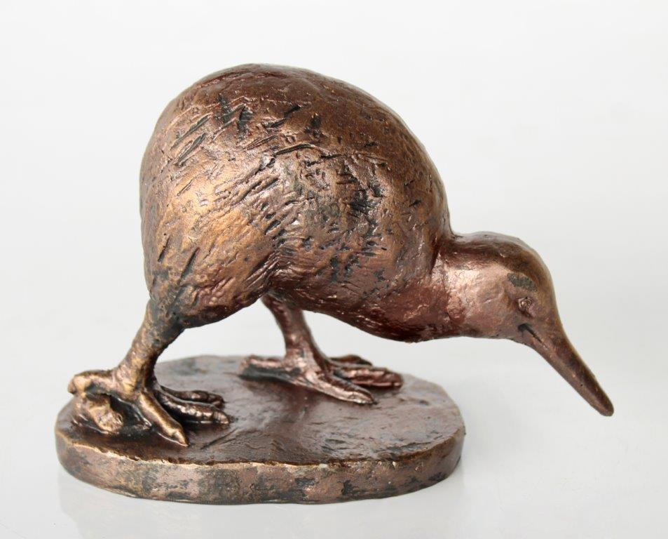 Bronze Kiwi On Stand